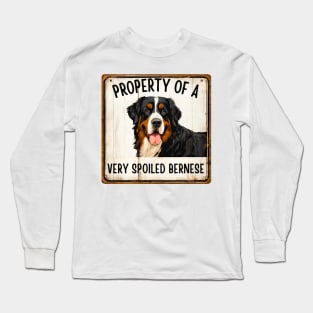 Property of a Bernese Mountain Dog Long Sleeve T-Shirt